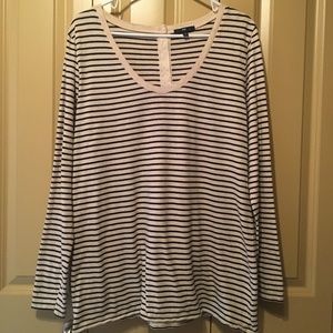 Gap Striped long sleeved t shirt